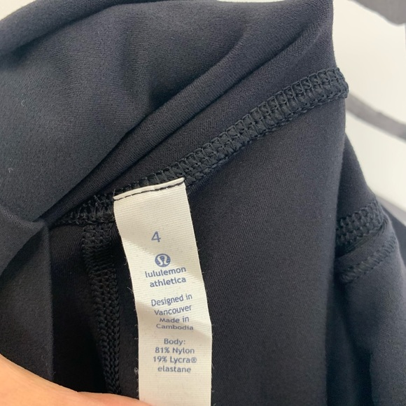🔸 Lululemon align pant II black size 4 NWT - Picture 5 of 7